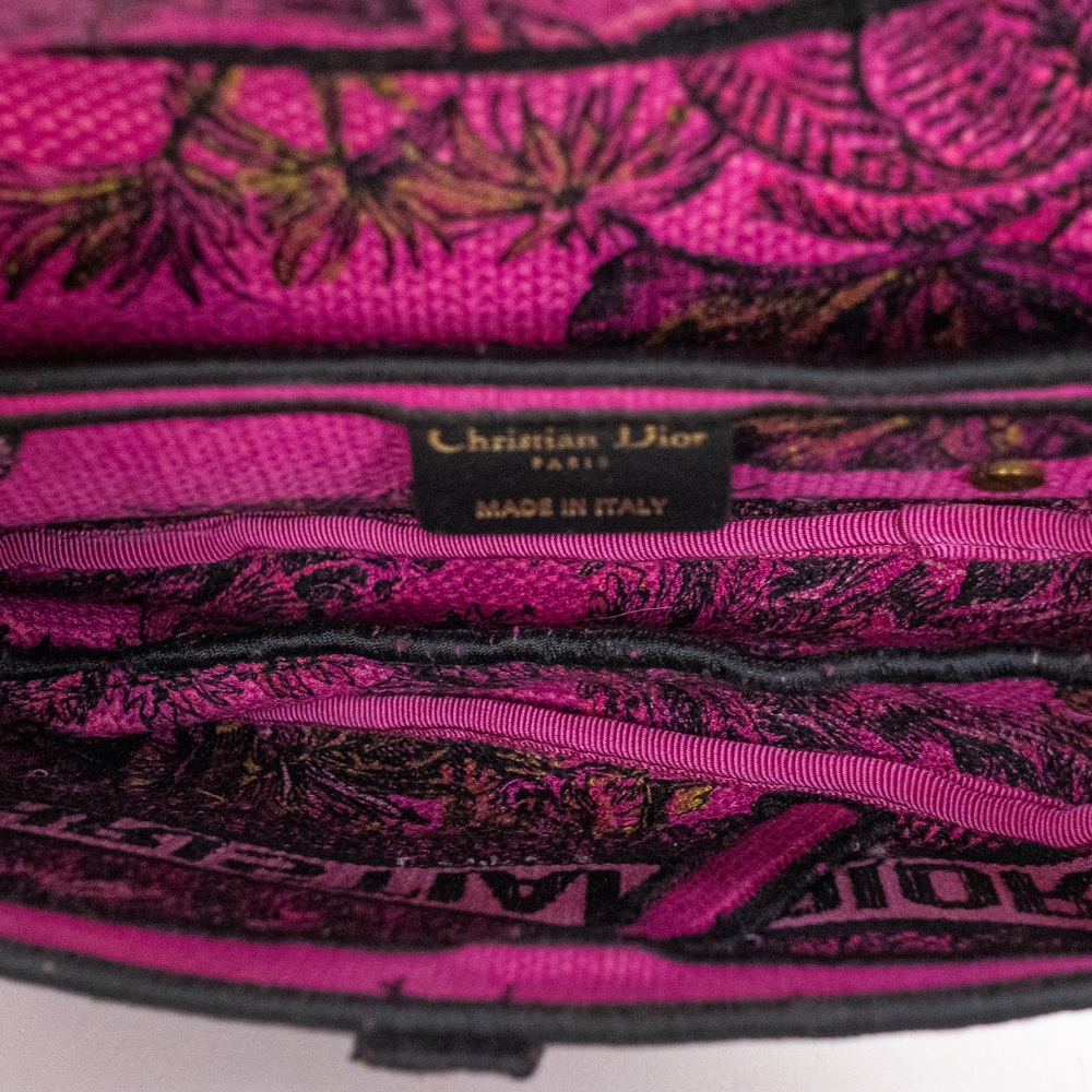 Christian Dior Embroidered Saddle Bag - Picture 10 of 10
